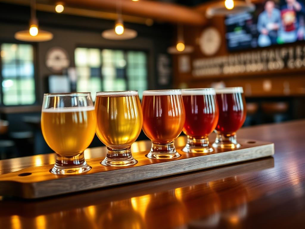 Craft Beer Flight & Sharing Board